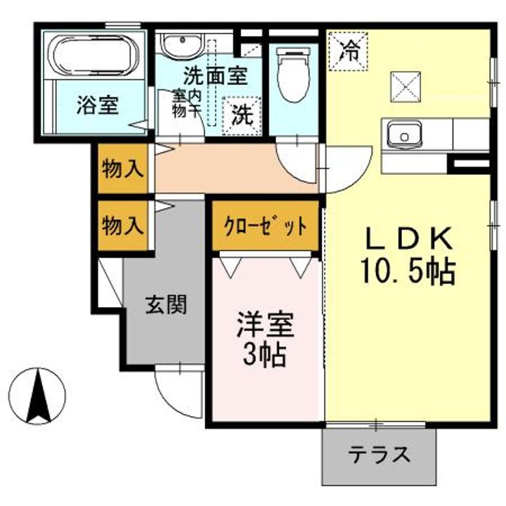 エピの間取り