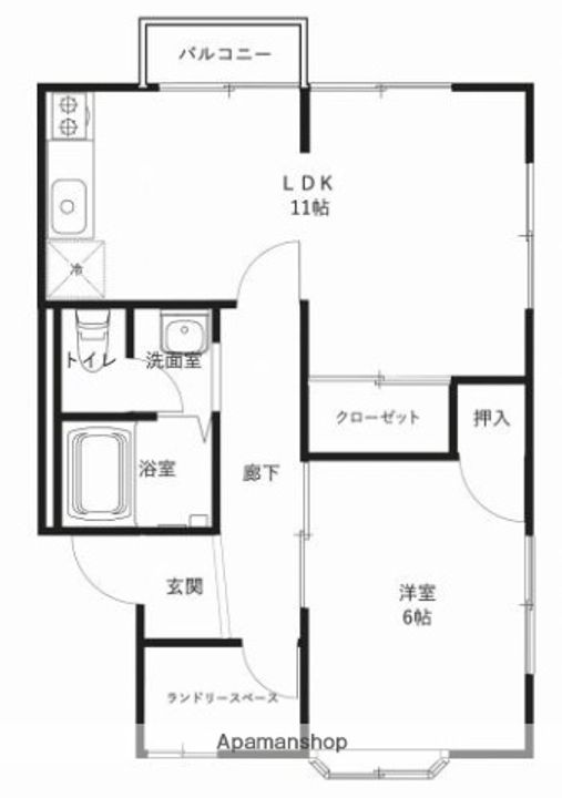 チェリーコート207の間取り