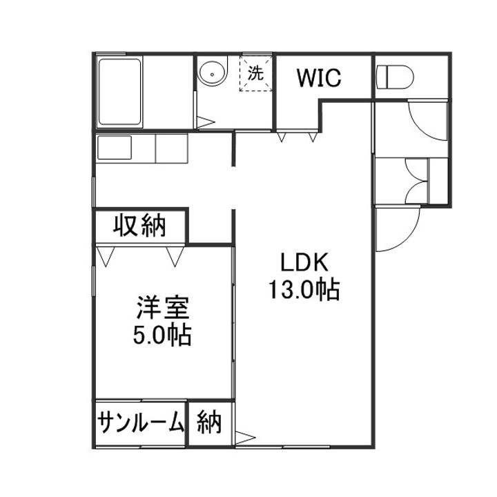 メイユール プラース101の間取り