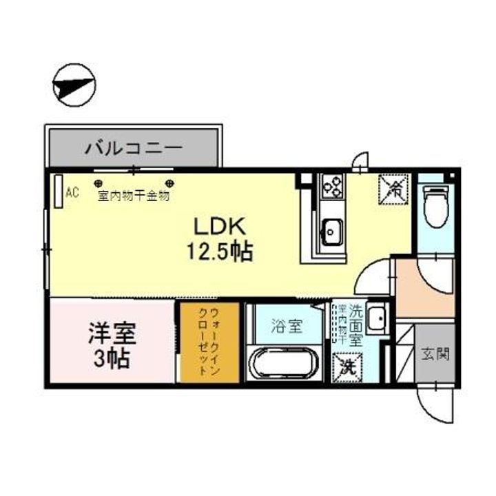 セリリアⅠの間取り