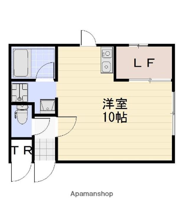 ロルフェ1Dの間取り