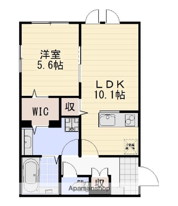 RAVIN(ラヴァン)102の間取り