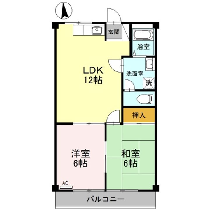 アリエッタの間取り