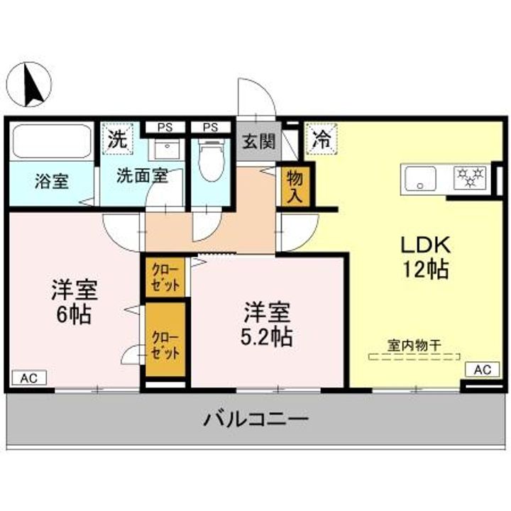 CATMINT(キャットミント)の間取り