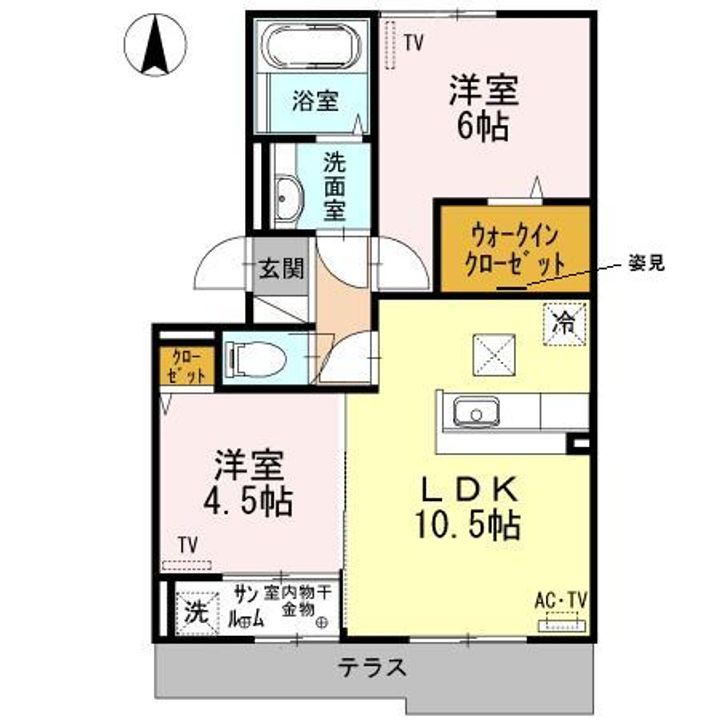 セーリオの間取り