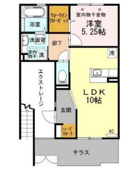 ラプンツェルの間取り