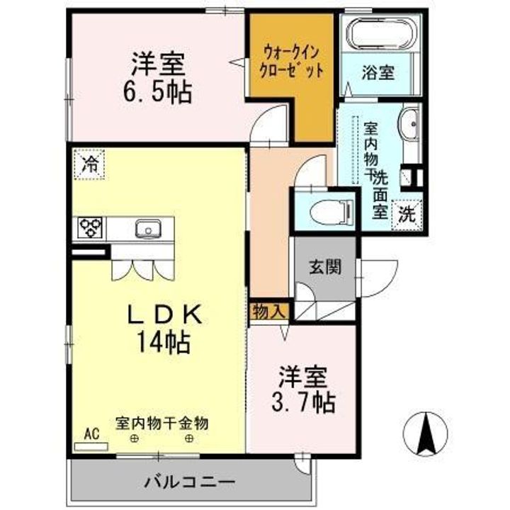 ETERNA(エテルナ)の間取り