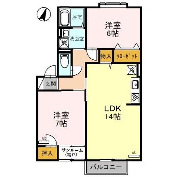 アンセスターY・Sの間取り