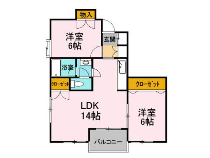 メープルハイムの間取り