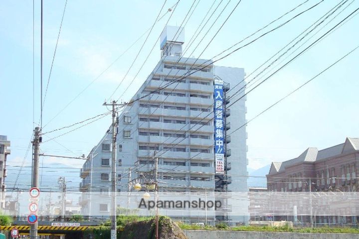 山梨県甲府市朝日1丁目の賃貸マンションの外観