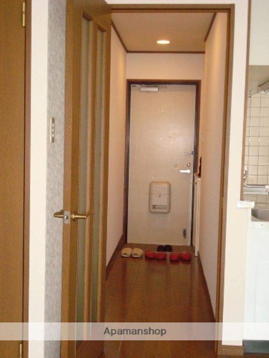 山梨県甲府市朝気1丁目の賃貸マンションの玄関