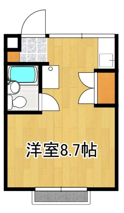 エルヴィーナ甲府302号の間取り