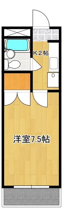 サンファスト甲府317号の間取り