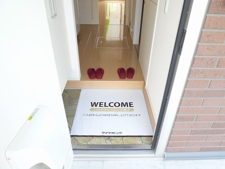 ミアカーサの玄関