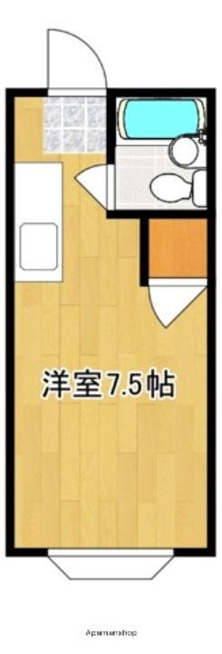 メゾンパル205号の間取り