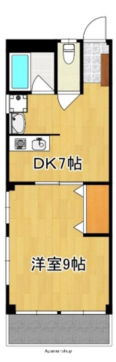 コンフォート・アタゴ31号の間取り
