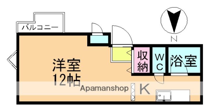 サニーサイド志水4Cの間取り