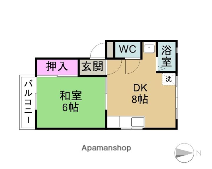 ハイツみどりの間取り