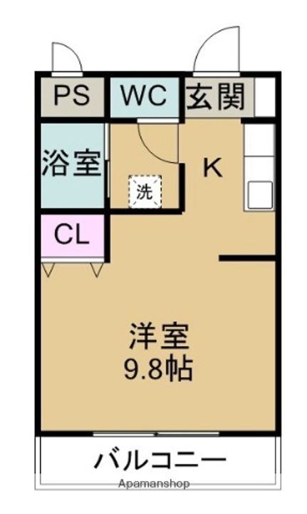 アーバンライフASAI206の間取り
