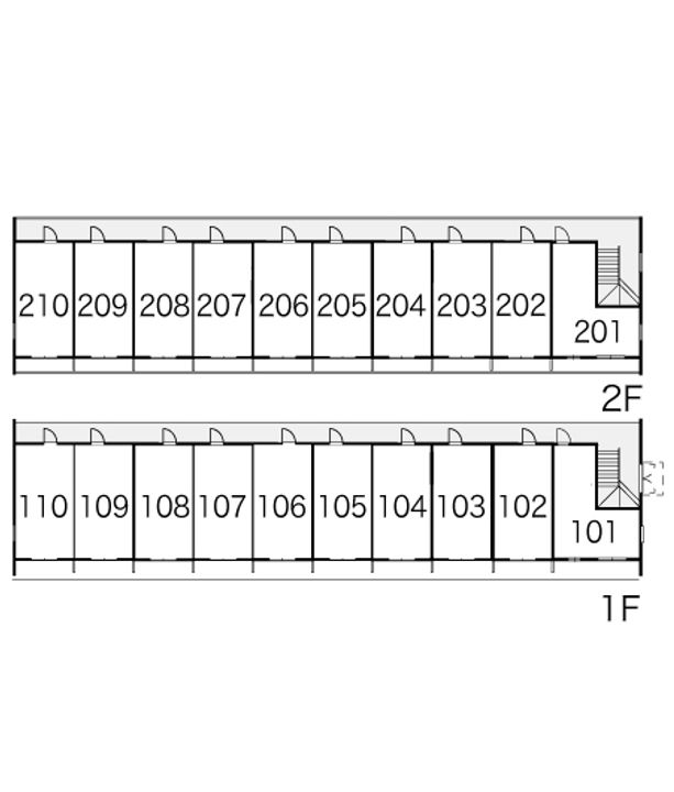 レオパレス中川245110の内装