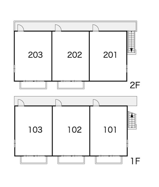 レオパレス大巻A101の内装