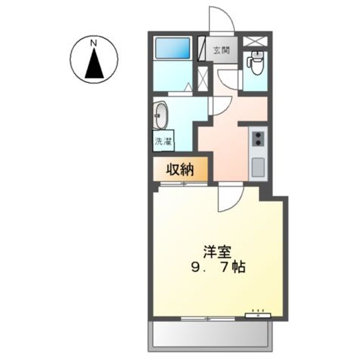 アメニティプレイスの間取り