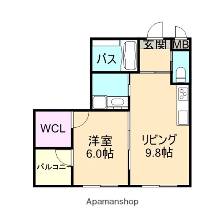 やすらぎシニアこのの間取り