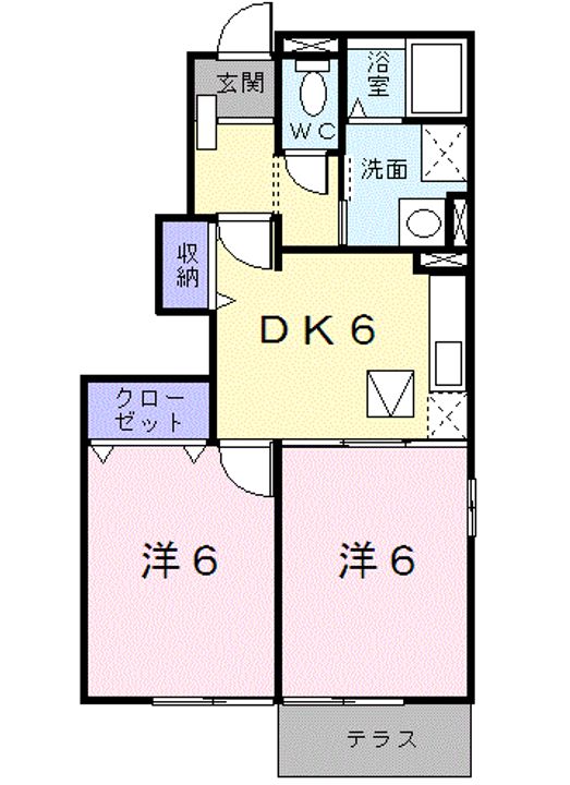 CURRENT HOUSEの間取り