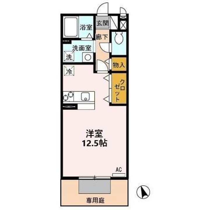 BELLE COURTの間取り