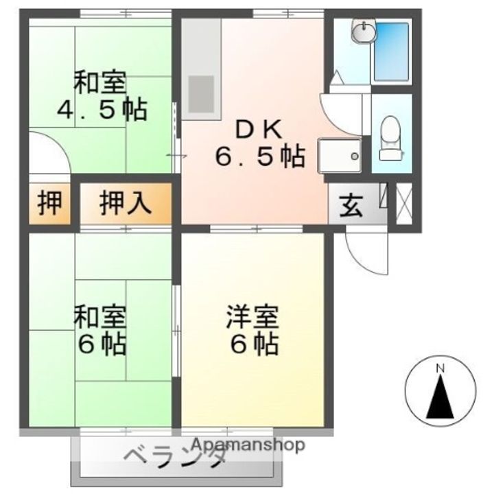 セラミックハウスBEEの間取り