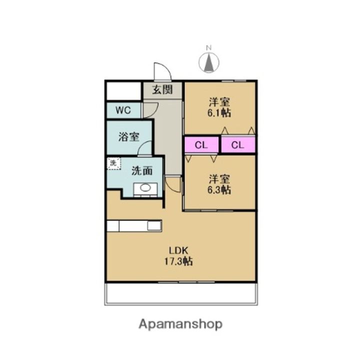 VIVANT402の間取り