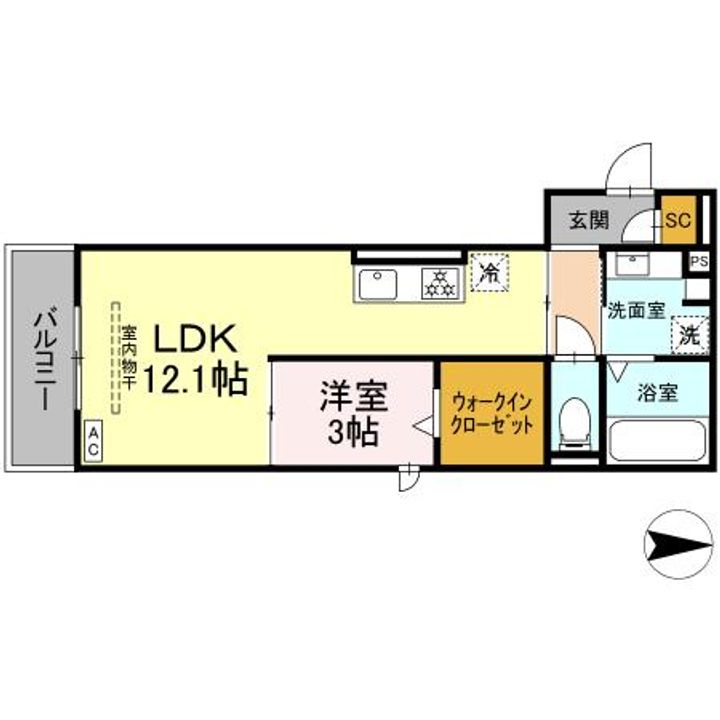 SOUWAの間取り