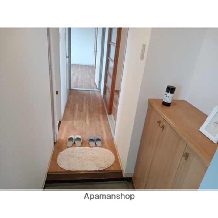 ハイツラックの玄関