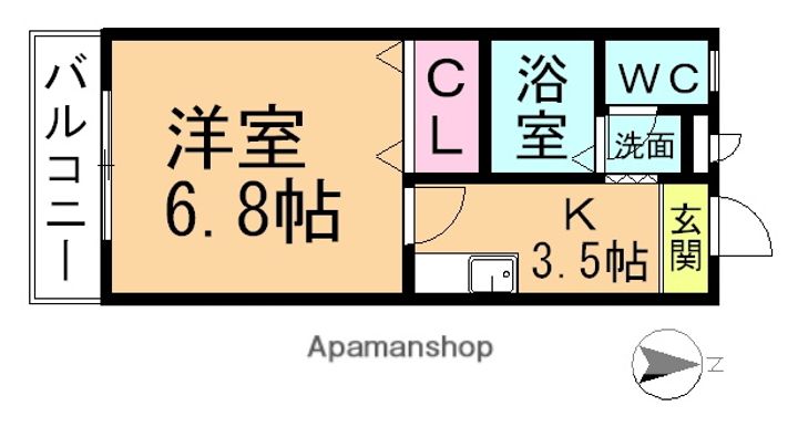 グリーンフィールド21201の間取り