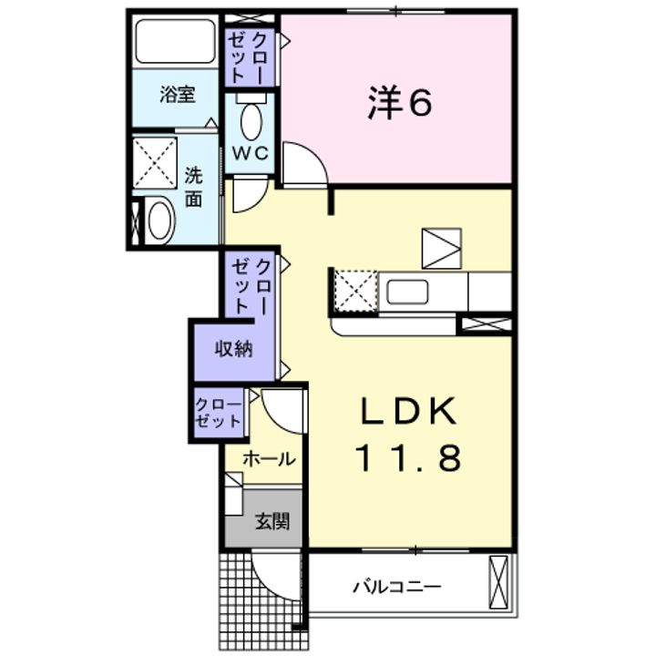 アネモネの間取り