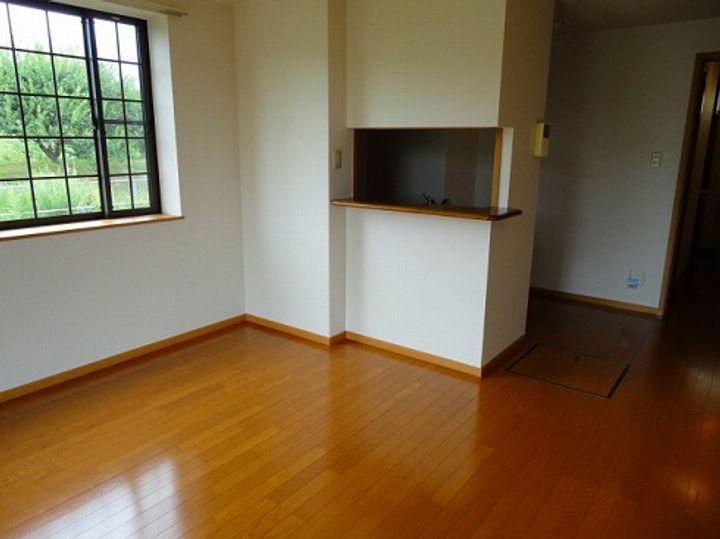 コーポウラザキの居間