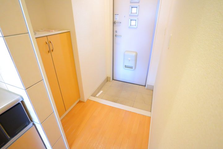 ソレイユⅡの玄関