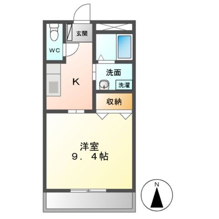 スタイリッシュ レジデンス202の間取り