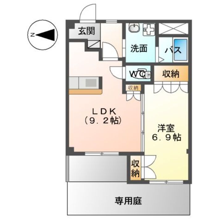 ソラークの間取り