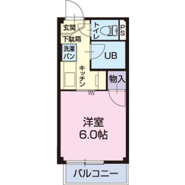 サープラス AKI Aの間取り