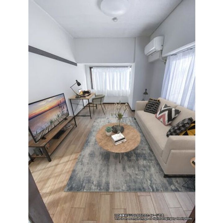 スカイレジデンスの居間