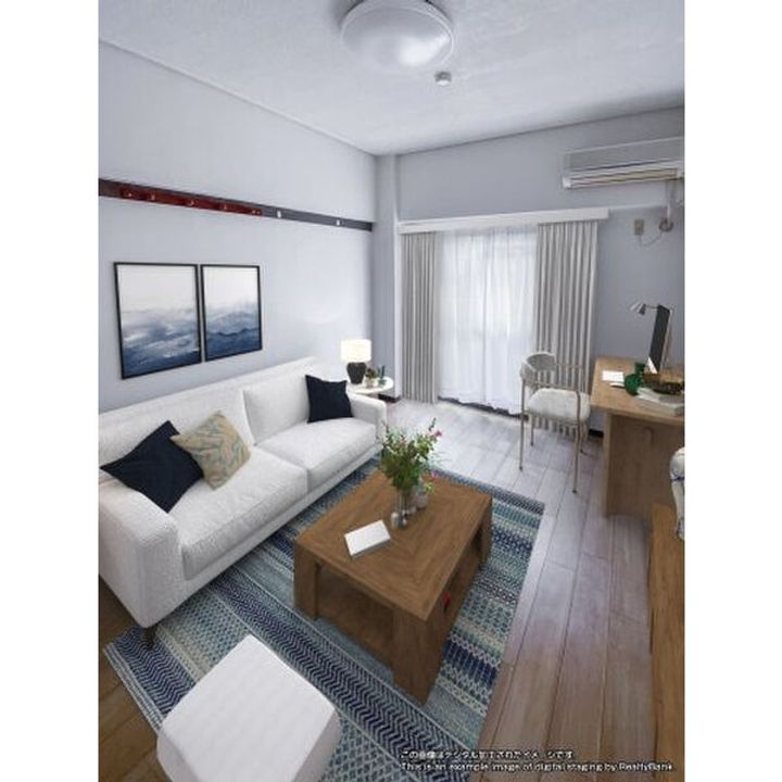 スカイレジデンスの居間