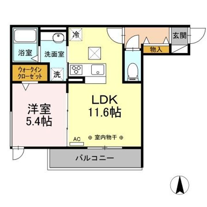 MAISON MINETTE(メゾン ミネット)の間取り