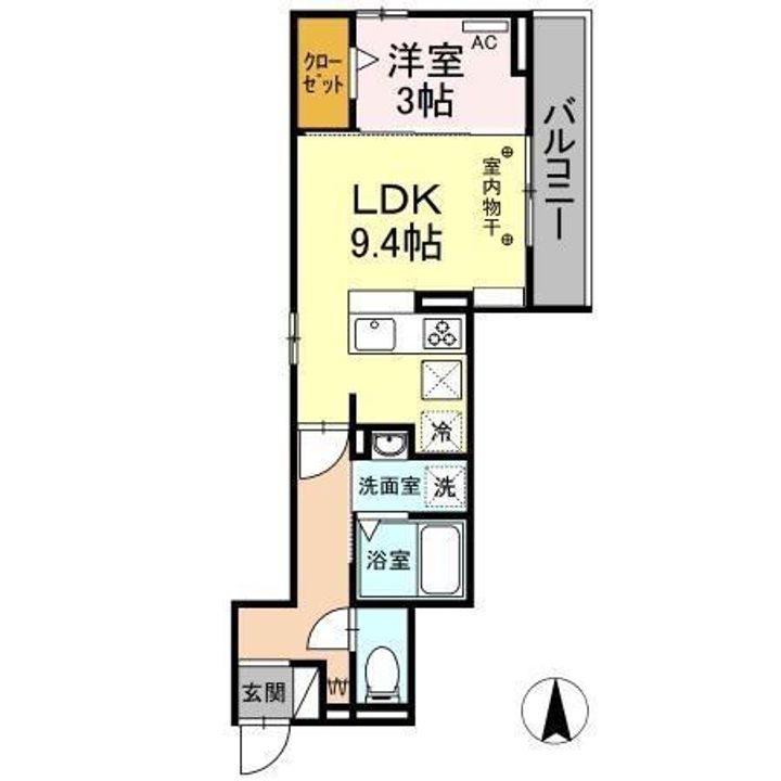 S・FIFTYの間取り