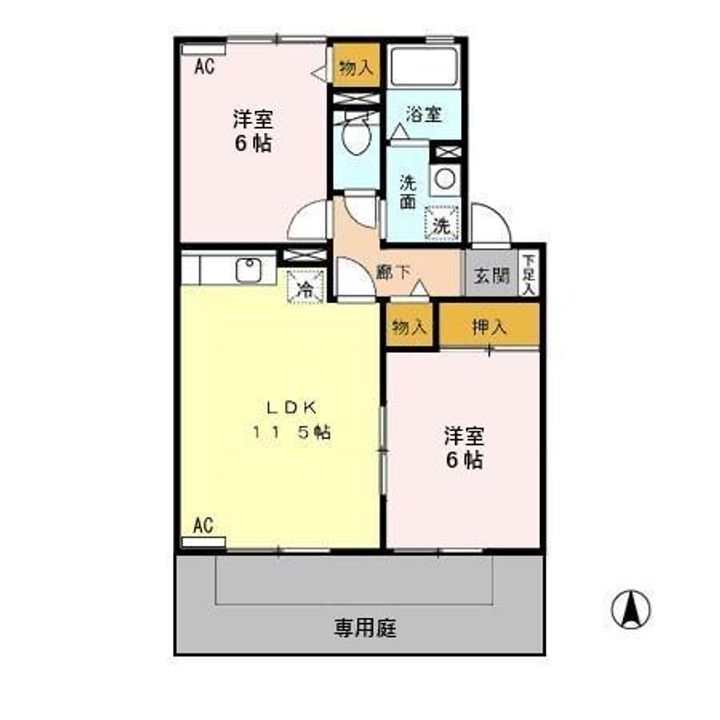 グランシャリオの間取り