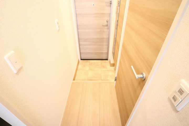 フルール那加の玄関