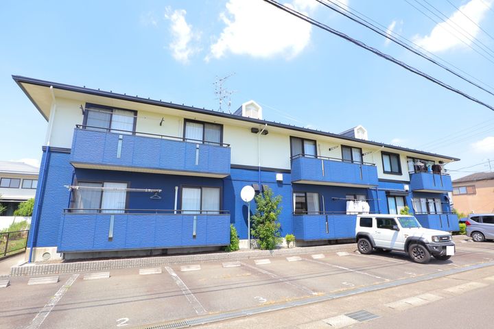 パークハイム B棟の外観