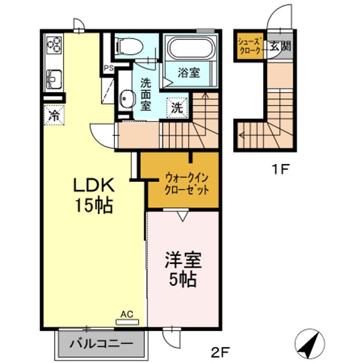 M.FIELD(エムフィールド)の間取り