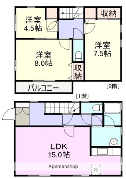 フォーアイランドの間取り
