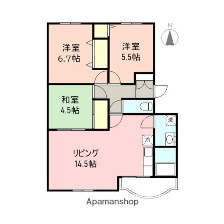 イーフラッツ・ネオの間取り